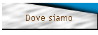Dove siamo